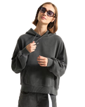 Retro Hoodie in Asphalt