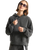 Retro Hoodie in Asphalt