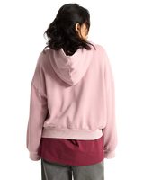 Retro Hoodie in Pink Dawn