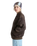 Bennett Quilted Bomber Jacket in Turkish Coffee