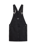 The Vans Girls Girls Groundwork Skirtall Dress in Washed Black