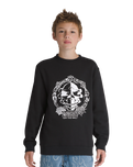Boys Mister Sinister Loose Sweatshirt in Black