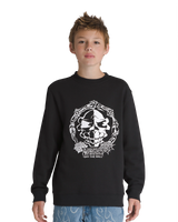 Boys Mister Sinister Loose Sweatshirt in Black