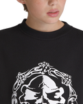 Boys Mister Sinister Loose Sweatshirt in Black