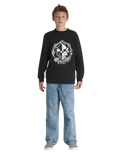 Boys Mister Sinister Loose Sweatshirt in Black