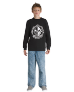 Boys Mister Sinister Loose Sweatshirt in Black