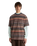 Braden Stripe Knit T-Shirt in Parsian Night