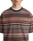 Braden Stripe Knit T-Shirt in Parsian Night
