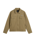 The Vans Mens McAvoy Zip Station Jacket in Bay Leaf