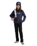 Boys Half Box Sweatshirt in Parisian Night