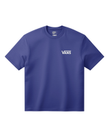 The Vans Mens Left Chest II Loose T-Shirt in Royal Cobalt