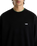 Left Chest II Loose Sweatshirt in Black