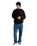 Left Chest II Loose Sweatshirt in Black