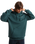 Left Chest II Loose Hoodie in Mystic Moss