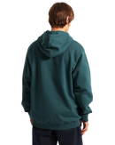 Left Chest II Loose Hoodie in Mystic Moss
