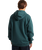 Left Chest II Loose Hoodie in Mystic Moss