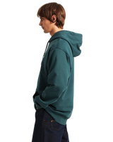 Left Chest II Loose Hoodie in Mystic Moss