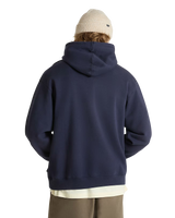 Left Chest II Loose Pullover Hoodie in Parisian Night