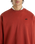 Salton Loose Sweatshirt in Red Ochre