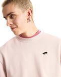 Salton Loose Sweatshirt in Sepia Rose
