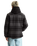 Piedmont Hooded Plaid Shacket in Black & Asphalt