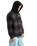 Piedmont Hooded Plaid Shacket in Black & Asphalt
