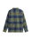 Larkspur Plaid Flannel Shirt in Grape Leaf & Parisian Night