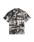 Fallon Shirt in Taupe Mist & Black