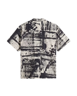 Fallon Shirt in Taupe Mist & Black