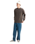 LX Long Sleeve T-Shirt in Faded Black