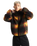 Heights Sherpa Fleece Jacket in Black & Mustard