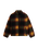 Heights Sherpa Fleece Jacket in Black & Mustard