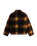 Heights Sherpa Fleece Jacket in Black & Mustard