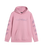 The Vans Girls Girls Scribbled Past Hoodie in Pink Dawn