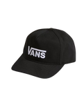 Boys Drop V Logo Snapback Cap in Black