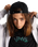 Boys Drop V Logo Snapback Cap in Black