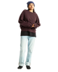 Got Your Back Sweatshirt in Dark Port