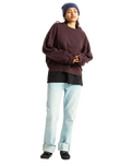 Got Your Back Sweatshirt in Dark Port
