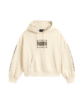 After Dark Retro Hoodie in Taupe Mist
