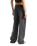 Sirelle Puddle Trousers in Faded Black