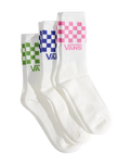 Classic Check Socks (3 Pack) in Pink Fizz