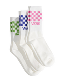 Classic Check Socks (3 Pack) in Pink Fizz