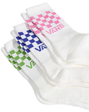 Classic Check Socks (3 Pack) in Pink Fizz
