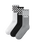 The Vans Mens Classic Check Crew Socks (3 Pack) in Black & White