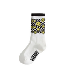Boys Ticker Crew Socks in White