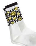 Boys Ticker Crew Socks in White