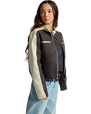 Ryden Biker Jacket in Faded Black