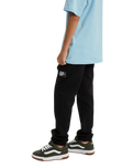 Boys Blocked Box Joggers in Black