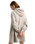 Fleece Dress in Mushroom