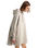 Fleece Dress in Mushroom